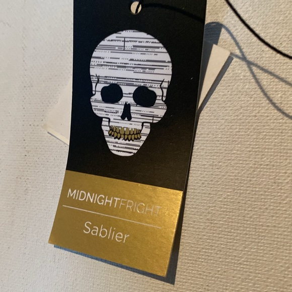 NWT Midnight Fright/Sablier Halloween Skeleton Hands Sand Clock Timer. - Picture 2 of 5